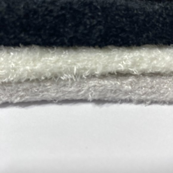 Soft Fuzzy Velour Lounge Liner Socks Non Slip Grip Grippers No Slip - Picture 3 of 11